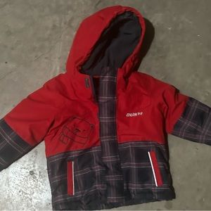 Gusti Parka Toddler Red and Black